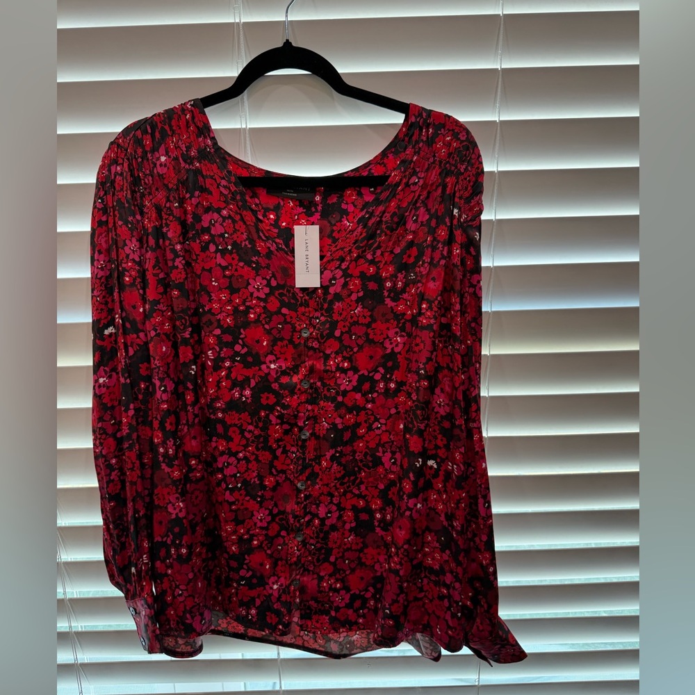 floral blouse
